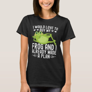 Amphibian Exotic Animal Vertebrate Frog T-Shirt