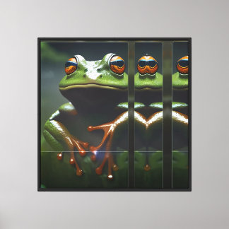 Amphibios I Ken Gage Art Canvas Print
