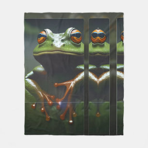 Amphibios I Ken Gauge Art Fleece Blanket