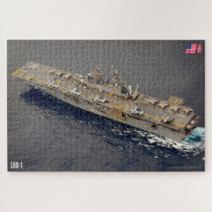 AMPHIBIOUS ASSAULT SHIP – LHD 1 (20x30 INCH) Jigsaw Puzzle
