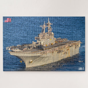 AMPHIBIOUS ASSAULT SHIP – LHD 2 (20x30 INCH) Jigsaw Puzzle