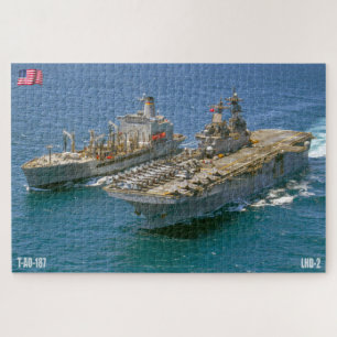 AMPHIBIOUS ASSAULT SHIP – LHD 2 (20x30 INCH) Jigsaw Puzzle