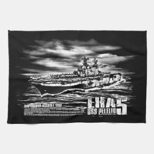 Amphibious assault ship Peleliu Dawsonsf kitchent Tea Towel
