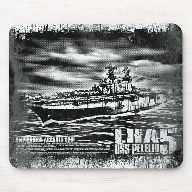 Amphibious assault ship Peleliu Mousepad (Front)