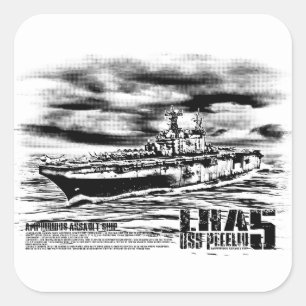 Amphibious assault ship Peleliu Sticker