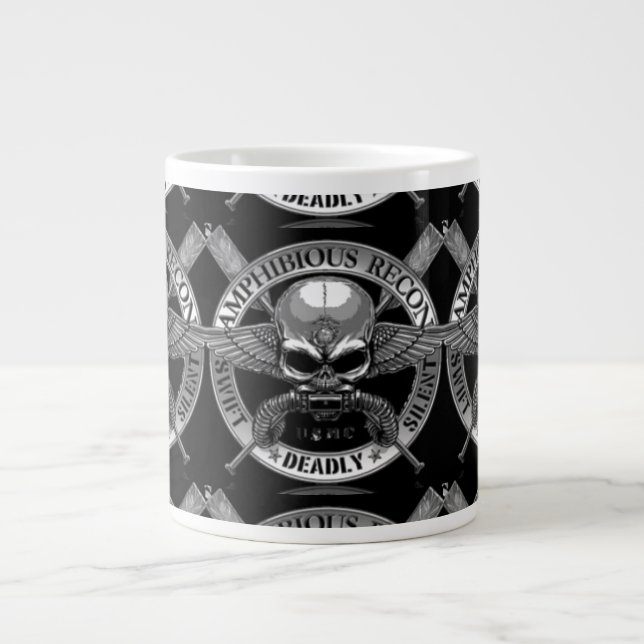 AMPHIBIOUS RECON ARMY LARGE COFFEE MUG (Front)
