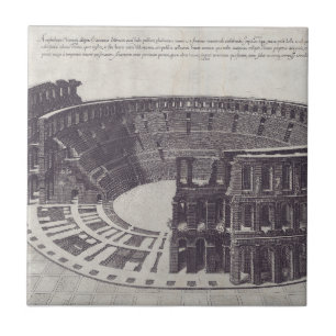 Amphitheater at Verona at Piazza Bra Ceramic Tile