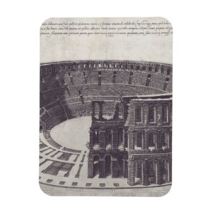 Amphitheater at Verona at Piazza Bra Magnet