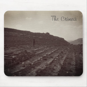 Amphitheatre Limestone Quarry in the Crimea Mouse Pad