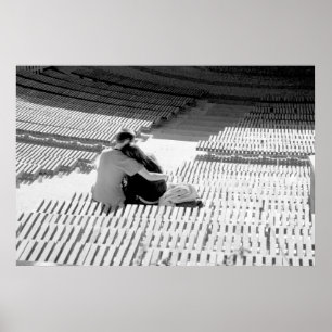 Amphitheatre with love poster