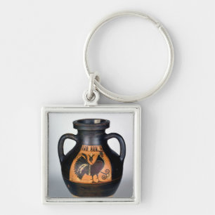 Amphora depicting a cockerel, Corinthian Style Key Ring