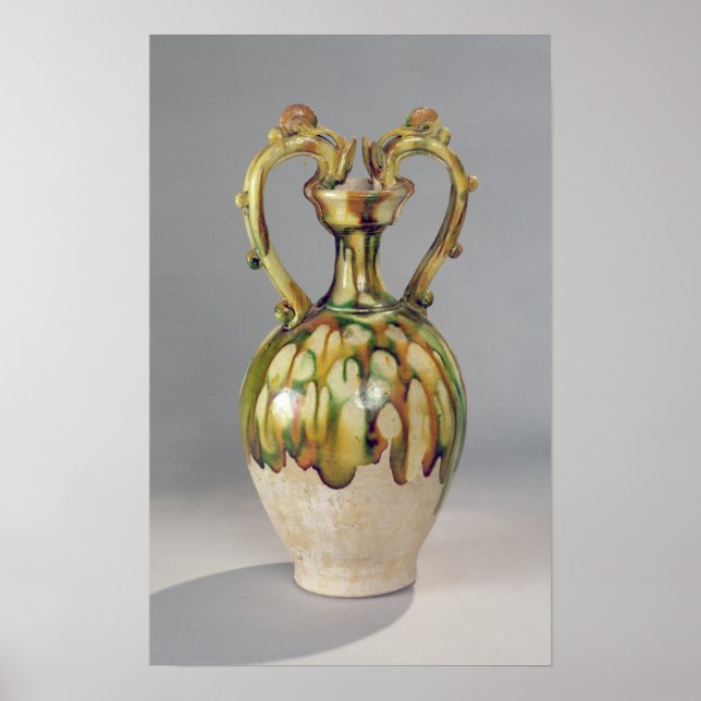 Amphora with handles in the form of dragon poster (Front)