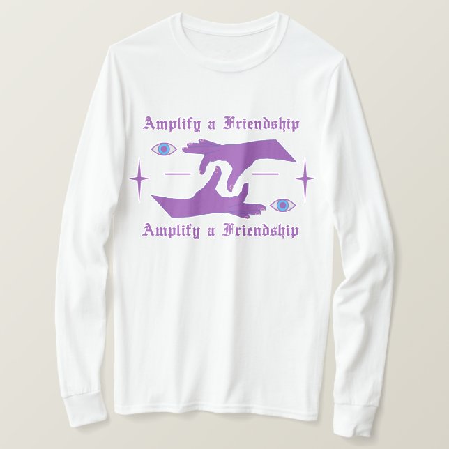 Amplify A Friendship T-Shirt (Design Front)