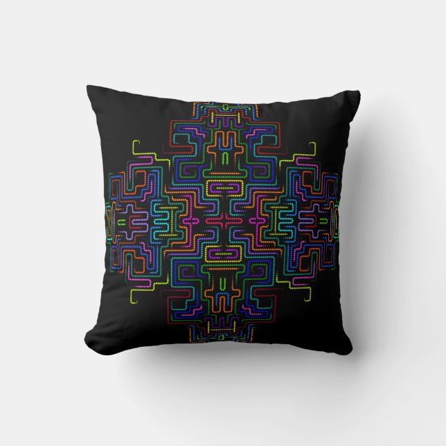 Amplify - Throw Pillow by Vibrata (Front)