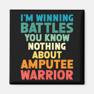 Ampu Warrior Leg Ampu Arm Ampu Leg Amputation Magnet