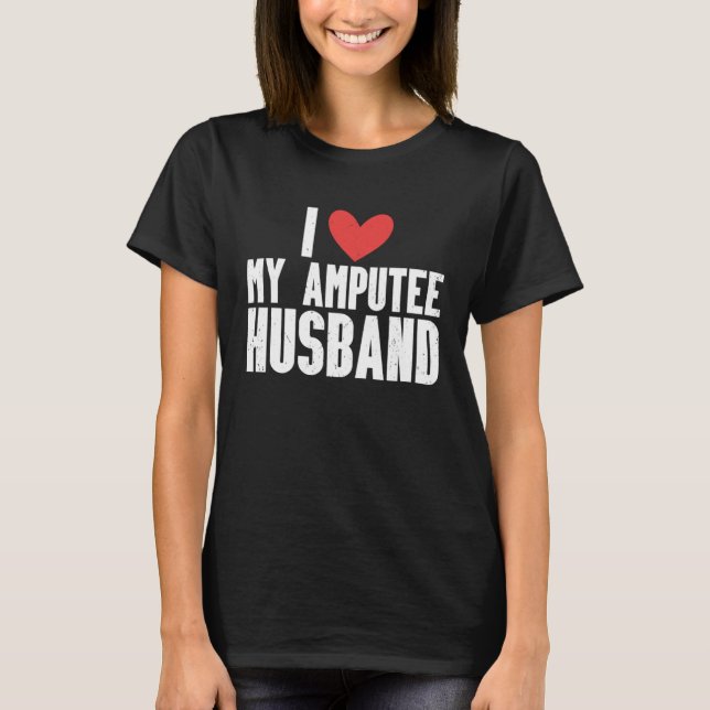 Amputation Surgery Recovery Humour Handicap Leg Ar T-Shirt (Front)