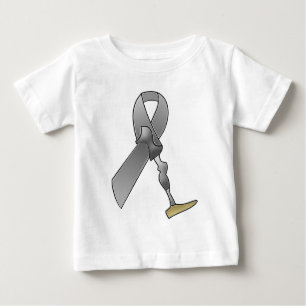 Amputee Awareness Ribbon Baby T-Shirt
