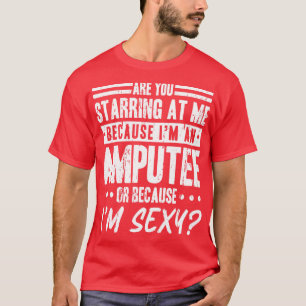 Amputee Disability Prosthetic Leg T-Shirt