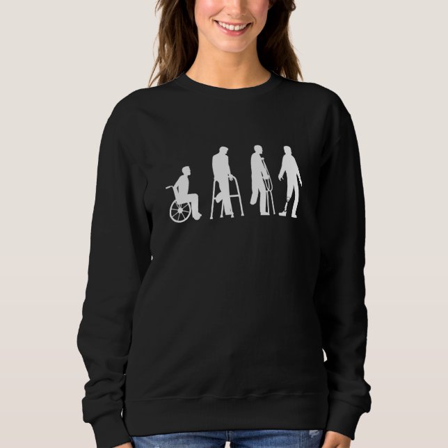 Amputee Evolution Sweatshirt (Front)