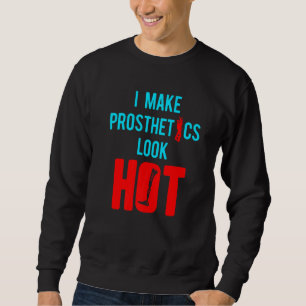Amputee Humor Hot Leg Arm Recovery 3 Sweatshirt