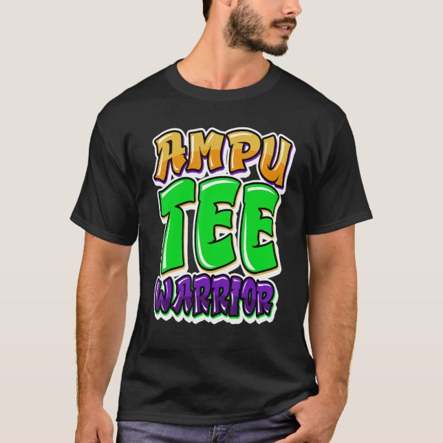 Amputee Humor Surviving Leg Arm  Recovery T-Shirt (Front)