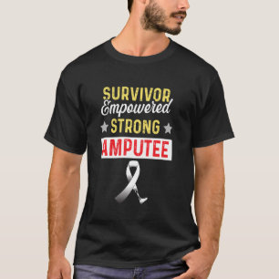 Amputee Humour Leg Arm Funny Recovery Da1 T-Shirt