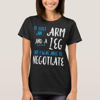 Amputee Humour Leg Arm Funny Recovery Premium T-Shirt