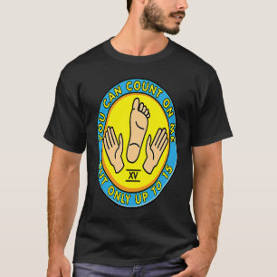 Amputee Humour You Can Count on Me T-Shirt