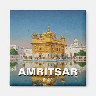 Amritsar Golden Temple India Magnet