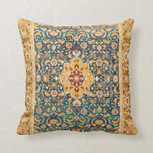Amritsar Punjab Northwest Indian Rug Print Cushion