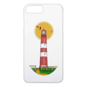 Amrum Lighthouse Germany iPhone 8 Plus/7 Plus Case