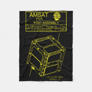 AMSAT Fox-1 Assembly Blanket
