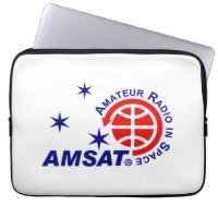 AMSAT Logo Laptop Sleeve