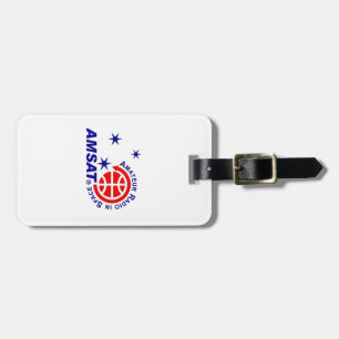 AMSAT Vertical Logo Luggage Luggage Tag