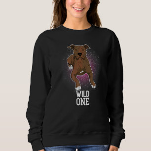 Amstaff American Staffordshire Terrier Vintage 8 Sweatshirt