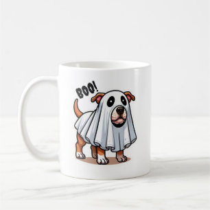 AmStaff Ghost Costume Coffee Mug