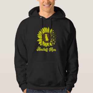 Amstaff Mum Sunflower American Staffordshire Terri Hoodie