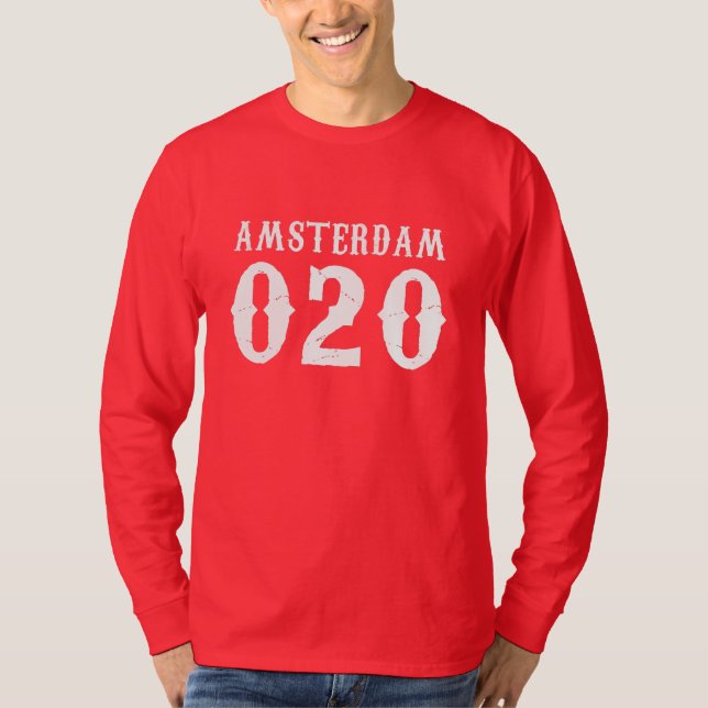 Amsterdam 020  T-Shirt (Front)