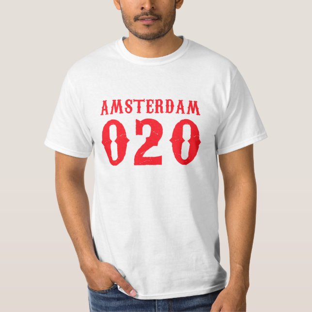 Amsterdam 020  T-Shirt (Front)