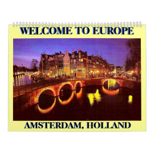 AMSTERDAM 1, AMSTERDAM, HOLLAND , ... - Customised Calendar