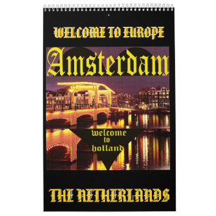 AMSTERDAM 1, AMSTERDAM, HOLLAND , ... - Customised Calendar
