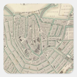 Amsterdam 2 square sticker