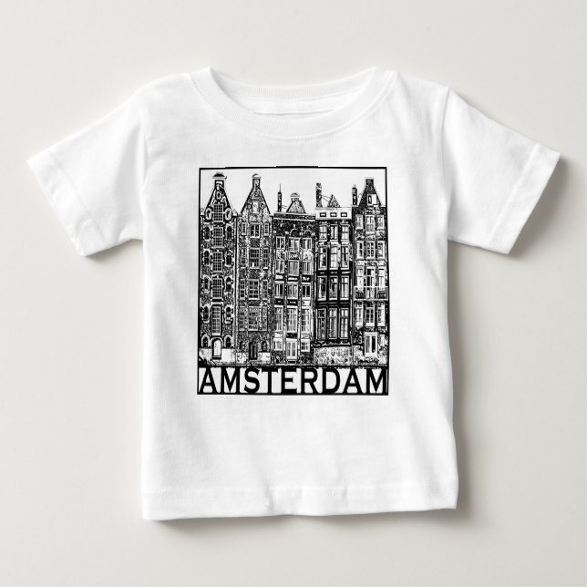 Amsterdam Baby T-Shirt (Front)
