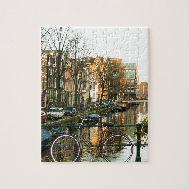 Amsterdam Bicicle Jigsaw Puzzle (Vertical)