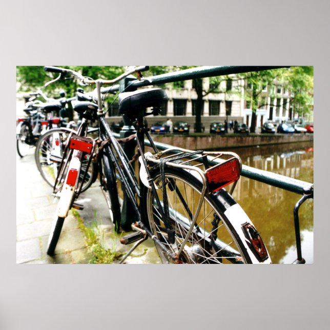 Amsterdam Bike Poster (Front)