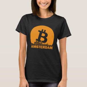 Amsterdam Bitcoin Maximalist Bitcoin Amsterdam Sk T-Shirt