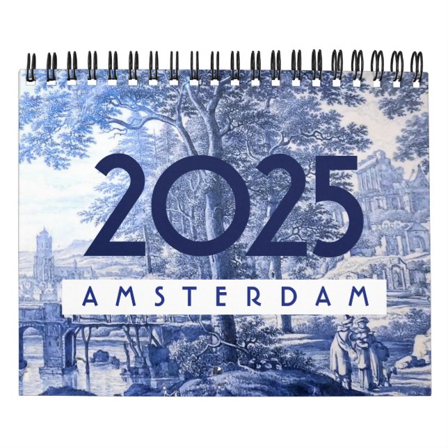 Amsterdam Calendar 2025 (Cover)