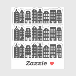 Amsterdam Canal Row Houses Dutch Grachtenpanden