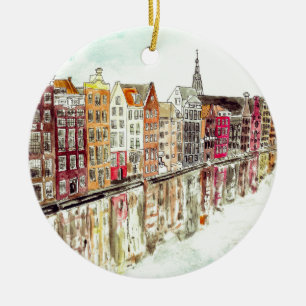 Amsterdam Ceramic Ornament