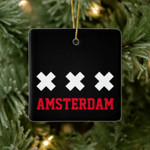 Amsterdam Ceramic Ornament